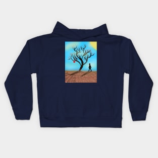 Apple Tree and Child Kids Hoodie